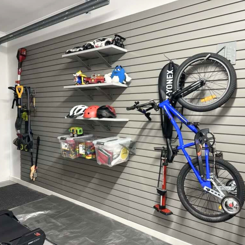 MR SLAT panels holding heavy tools stuffs