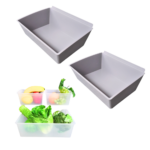 Large plastic storage bin on MR SLAT slatwall, garage organization