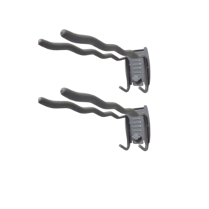 Multi-function hook for PVC slatwall – versatile garage storage hook 2 pack