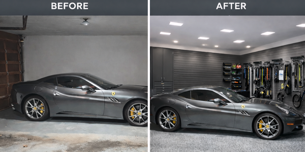 Luxury residential garage in the GTA